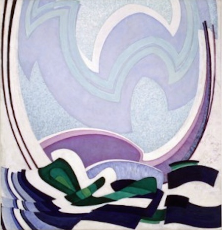 František Kupka: Vanoucí modře II