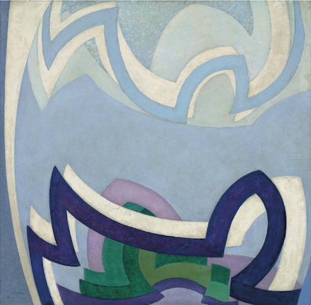 František Kupka: Vanoucí modře III