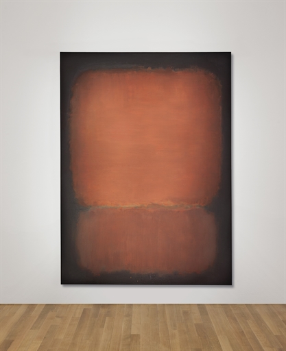 Mark Rothko: Č. 10 / 1958 / olej na plátně / 239,4 x 175,9 cm / Christie´s 13. 5. 2015 / cena: 81 925 000 USD