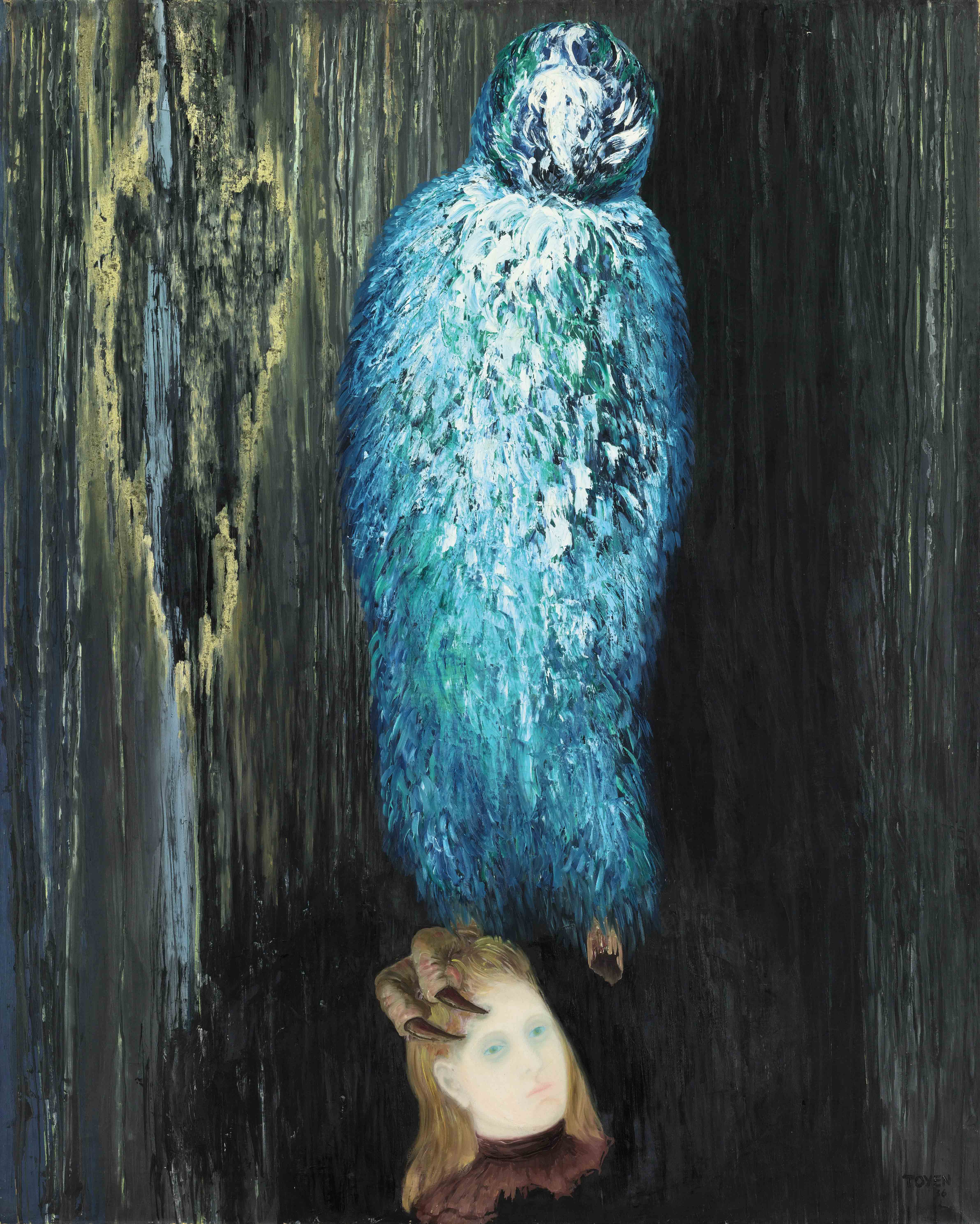 Toyen: The Message of the Forest / 1936 / oil on canvas / 160 x 129 cm / unsold / Sotheby's London 12. 11. 2014