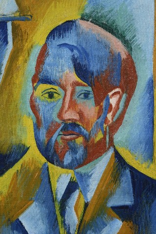 Otakar Kubín: Autoportrét / 1913-14 olej na plátně / 61 x 50 cm vyvolávací cena: 1 800 000 Kč (bez provize)