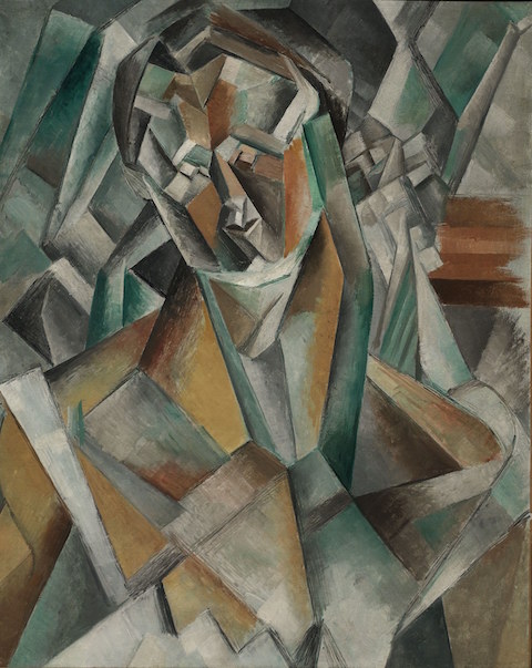 Pablo Picasso: Sedíce žena, 1909