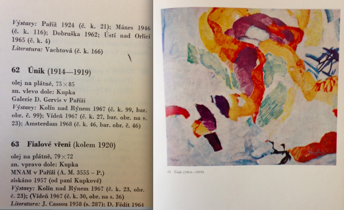 František Kupka, Valdštejnská jízdárna, 1968