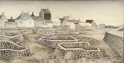 Jan Zrzavý: Pole na Ile de Sein II, 1934,