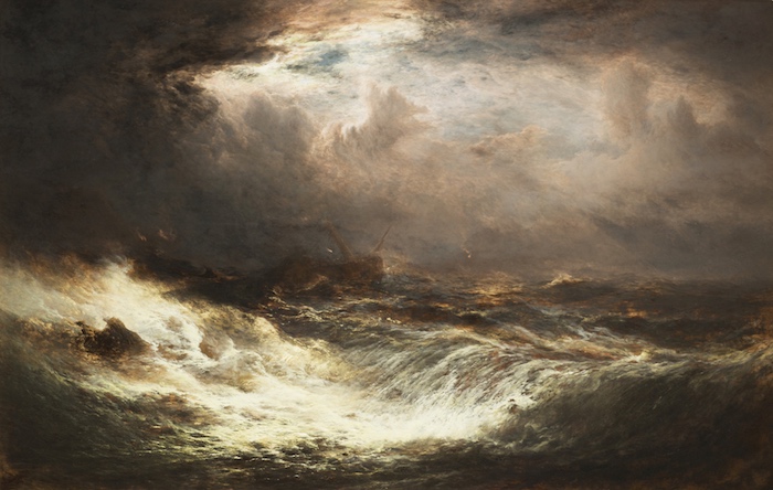 Ivan Konstantinovič Ajvazovskij: Bouře na moři, 1889,