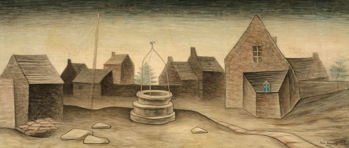 Jan Zrzavý: Studně v Locronan III, 1938