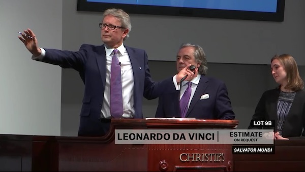 Are we all done?, záznam online přenosu aukce