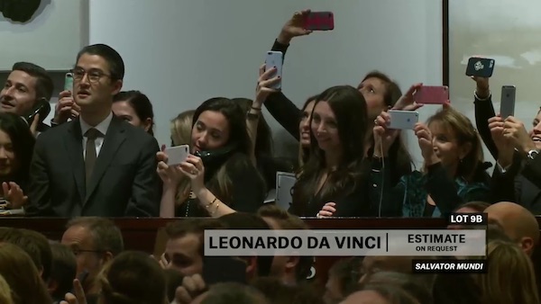 fotka na památku, záznam online přenosu aukce