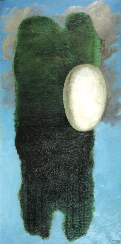 Josef Šíma: ML, 1927 olej na plátně, 140 x 70 cm dosažená cena: 36 180 000 Kč 1. Art Consulting 21. 10. 2018