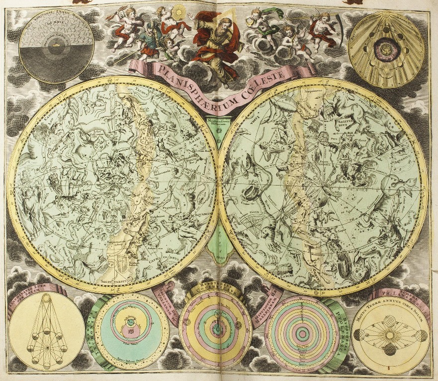 J. B. Homann: Atlas Novus Terrarum, 1710-1740, cena: 600 000 Kč, Dorotheum 24. 11. 2018