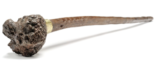 Žezlo krále Davida / Fidži, druhá pol. 15. stol. / dřevo, délka 117 cm / foto: Kunstkammer Georg Laue, Mnichov