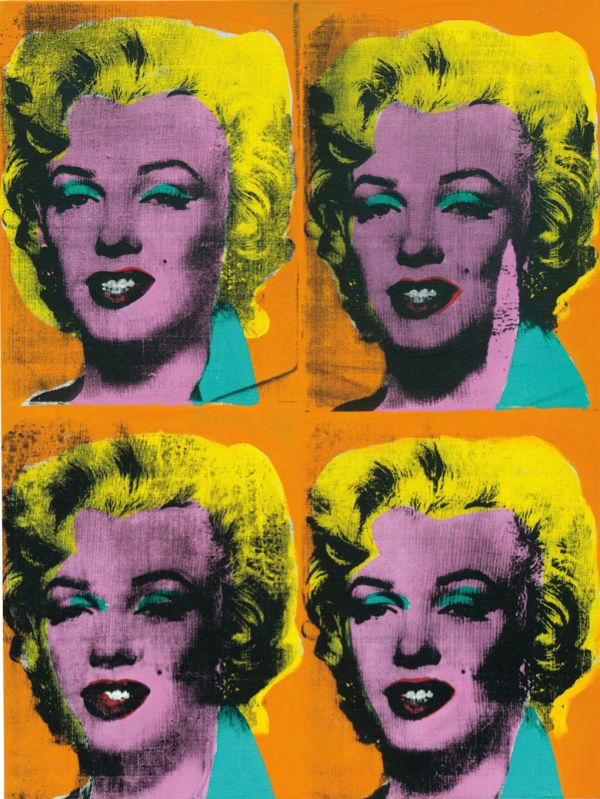 Andy Warhol: Four Marilys