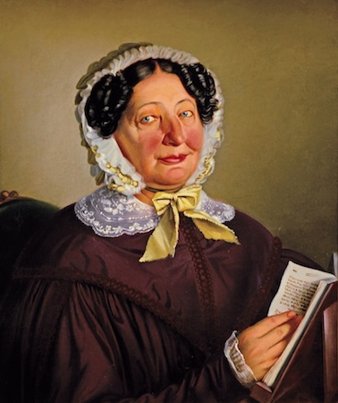 Josef Mánes: Portrét paní Aloisie Taschkové, 1843