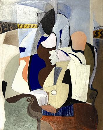 EMIL FILLA: DÍVKA S MANDOLÍNOU / 1929