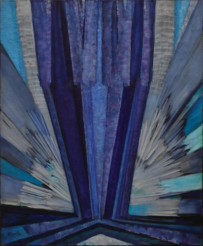 František Kupka: Tvar modré