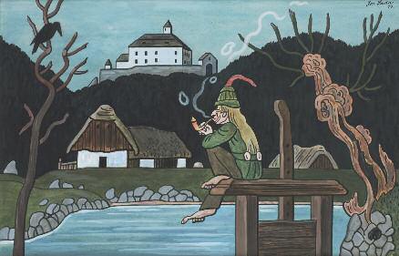 Josef Lada: Vodník na stavidle