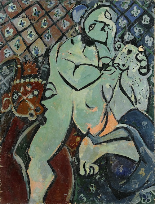 Endre Nemes: Žena s ovcí a býčí hlavou