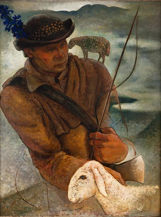 Imro Weiner-Kráľ: Bačov sen, olej na plátne, 1934 - 35