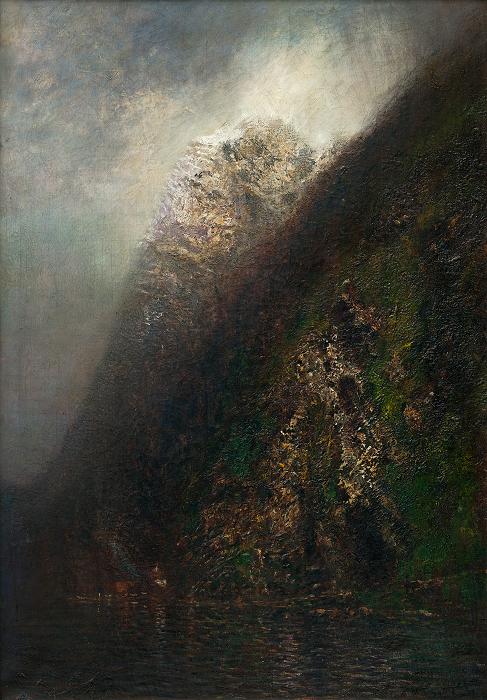 Ladislav Mednyánszky (1852-1919): Dunajec, olej na plátne, 1900