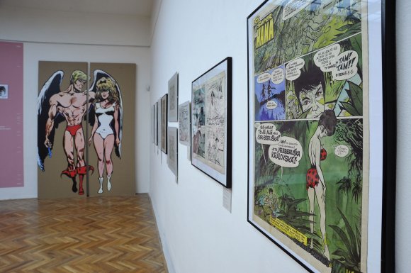 Signály z neznáma, Český komiks 1922 - 2012 / Dům umění města Brna / foto Michaela Dvořáková