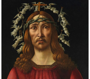 Botticelliho Bolestný Kristus s překvapením