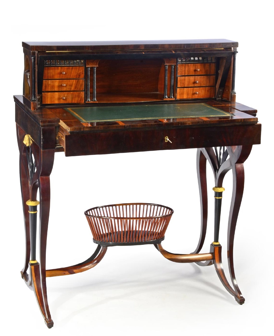 Johann Reimann: Stůl / 1803 dýhované dřevo / 97 cm cena: 1 121 000 Kč / Zezula 12. 4. 2014
