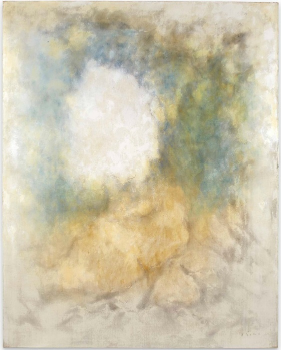 Josef Šíma: Odraz v ledu / 1961 olej na plátně / 162,5 x 130 cm  cena: 325 500 eur / Christie’s 4. 6. 2014