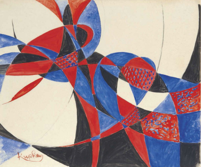 František Kupka: Studie k nebo podle Amorfy / 1912