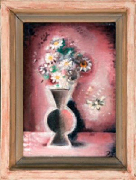 8/ Váza s květinami / 1914 olej na plátně / 32 x 22 cm cena: 4 602 000 Kč / 1. Art Consulting 25. 3. 2009