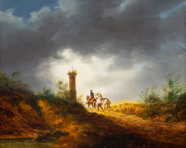 Adolf Kosárek: Před bouří olej na plátně / 30 x 38,5 cm cena: 915 000 Kč