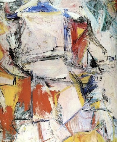Willem de Kooning: Interchanged, 1955, olej na plátně, 200 x 175 cm,  cena: 300 000 000 USD