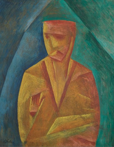 Otakar Kubín: Figura / 1912-14 olej na plátně / 88 x 69 cena: 2 227 880 Kč / Sotheby's Londýn 11. 6. 2012