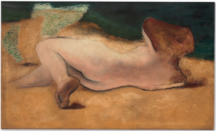 Josef Šíma: Troska, 1932,  tempera na plátně, 66 × 109,2 cm  cena: 721 000 eur, Christieʼs Paříž 8. 6. 2016