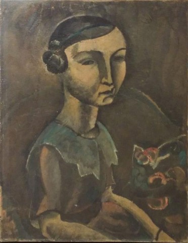 Georg Kars: Portrét, 1910 olej na plátně, 65 x 54 cm cena: 78 825  eur  MatsArt Auctioneers & Appraisers, Jeruzalém, 21. 1. 2016