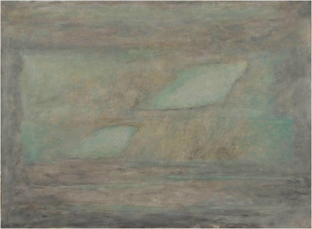 Josef Šíma: Bez názvu, 1961  olej na plátně, 75 x 100 cm cena: 69 160 eur Cornette de Saint Cyr 9. 6. 2016