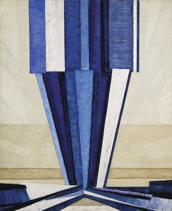 František Kupka, La forme du bleu, 1919–24