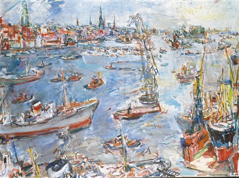 Oskar Kokoschka: Hamburg, 1961