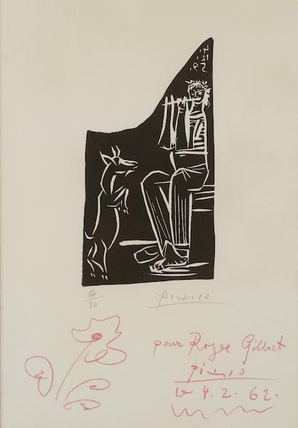 Pablo Picasso: Faune et chévre, 1959