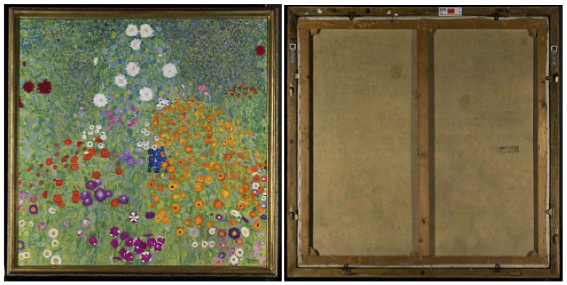 Gustav Klimt: Bauerngarten (Blumengarten) / 1907 olej na plátně, 110 x 110cm odhadní cena: 38 000 000 GBP (bez provize) Sotheby's Londýn, 1. 3. 2017