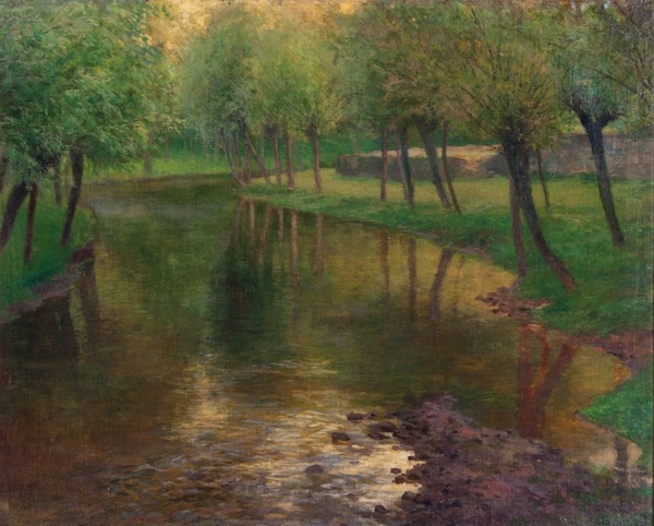 Antonín Slavíček: Na okořském potoce, 1896–97