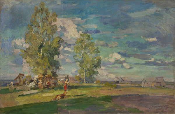 Konstantin Korovin: Letní den (Ochotino), 1916 ,