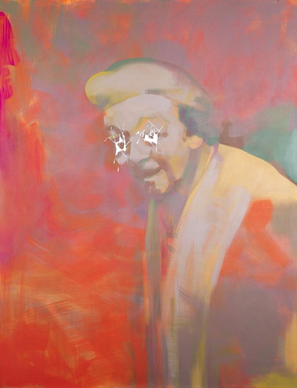 Jan Merta: Autoportrét podle Rembrandta, 2009-10,