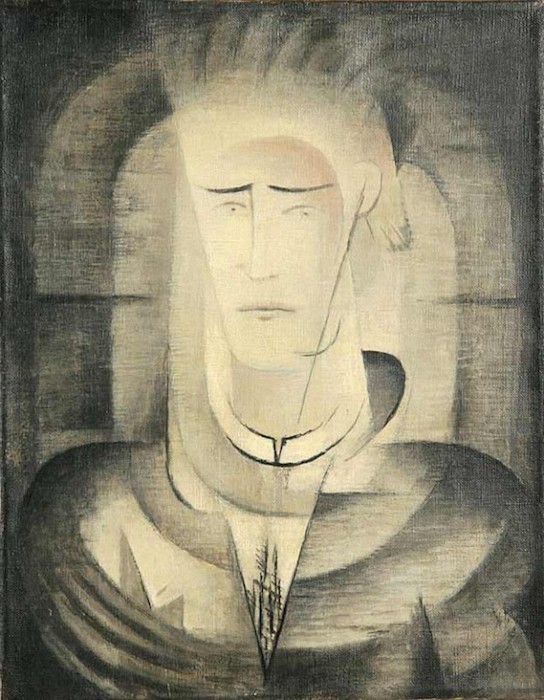 Jan Zrzavý: Portrét Adolfa Gärtnera, 1913,