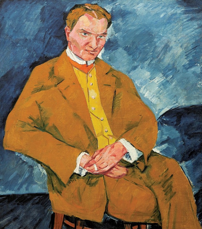Vincenc Beneš: Podobizna malíře Proškovce, 1908  olej na plátně, 91,5 cm x 79 cm  dosažená cena: 2 046 000 kč European Arts 7. 10. 2018 