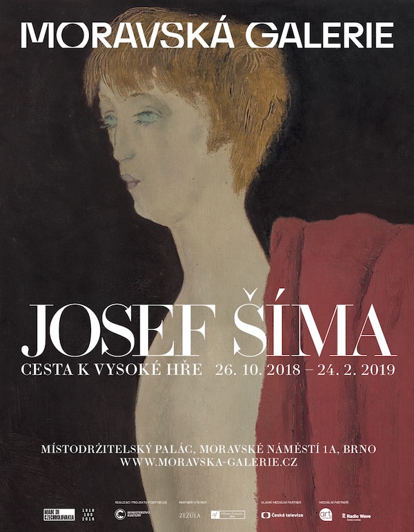 Plakát výstavy v Moravské galerii v Brně