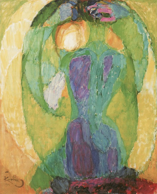 František Kupka: Oválné zrcadlo, 1910–11