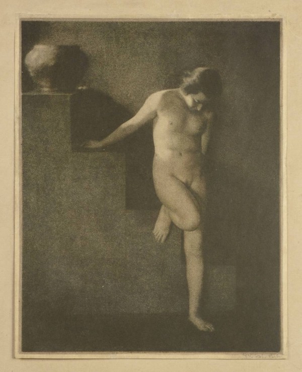 František Drtikol: Studie aktu, 1920,