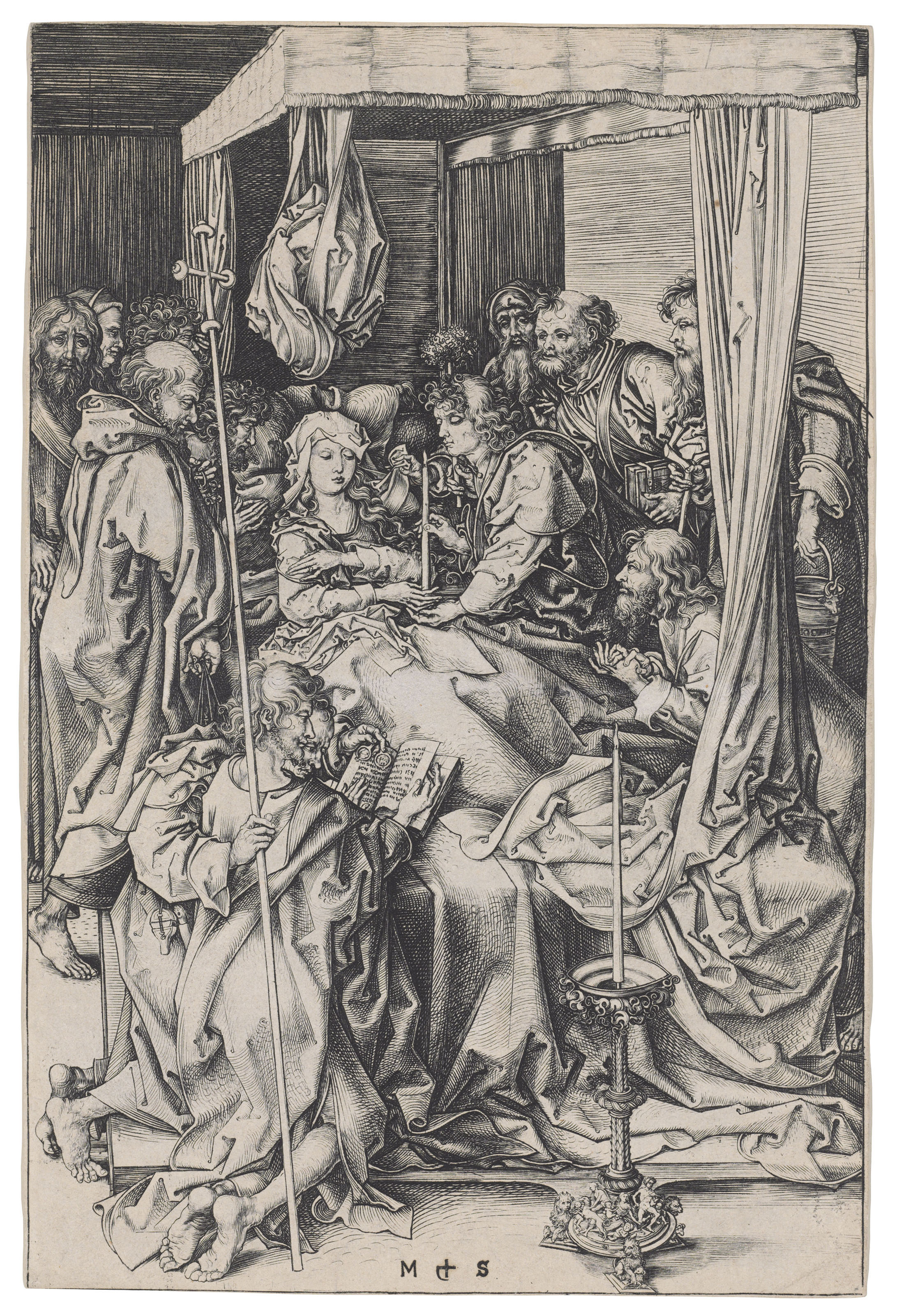 Martin Schongauer: Smrt panny Marie