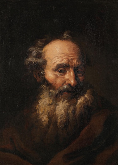 Petr Brandl: Hlava apoštola, kolem 1710