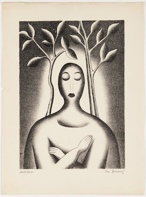 Jan Zrzavý: Meditace, 1918